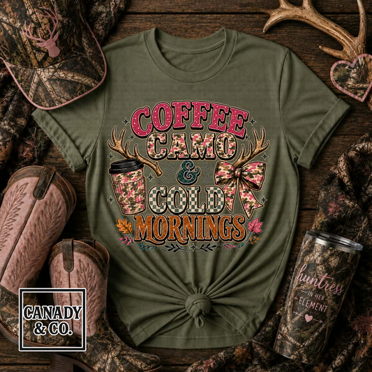 Coffee Camo & Cold Mornings