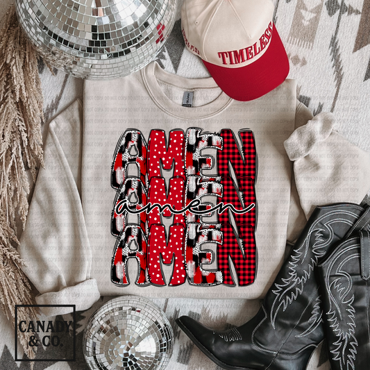 Red Amen Stack Script