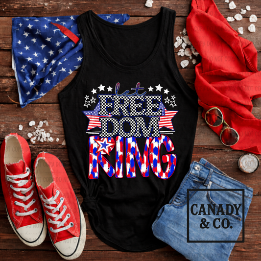Let Freedom Ring Graphic T Shirt
