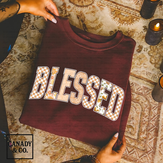 Blessed Orange Color Wave