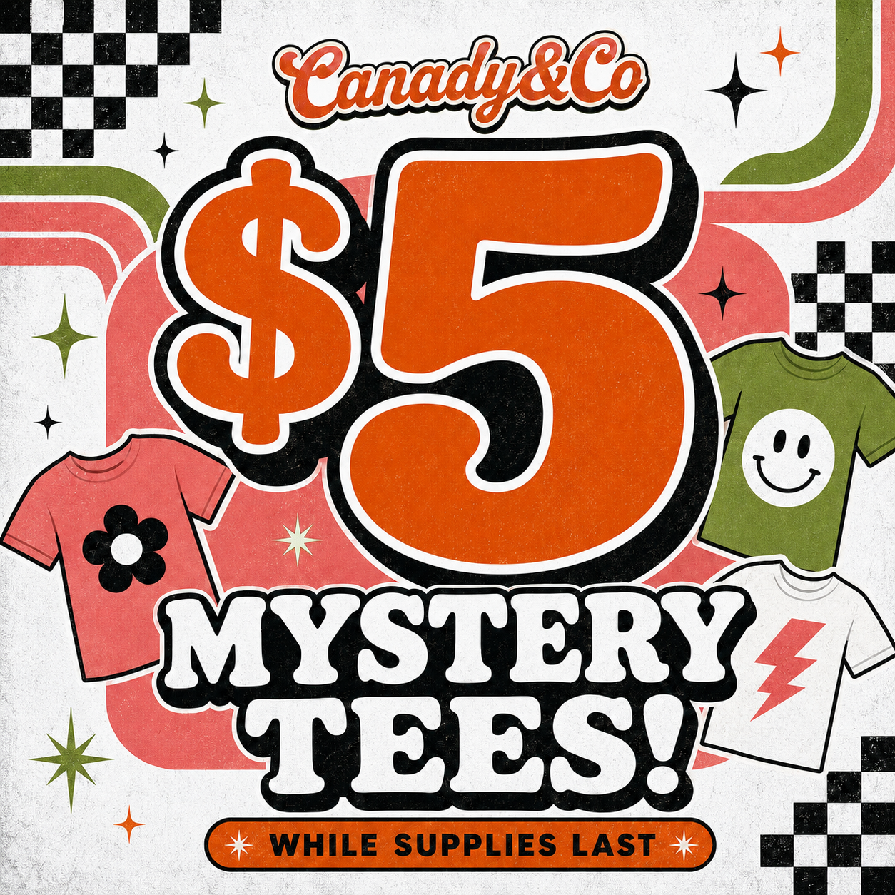 $5 Mystery T Shirt!