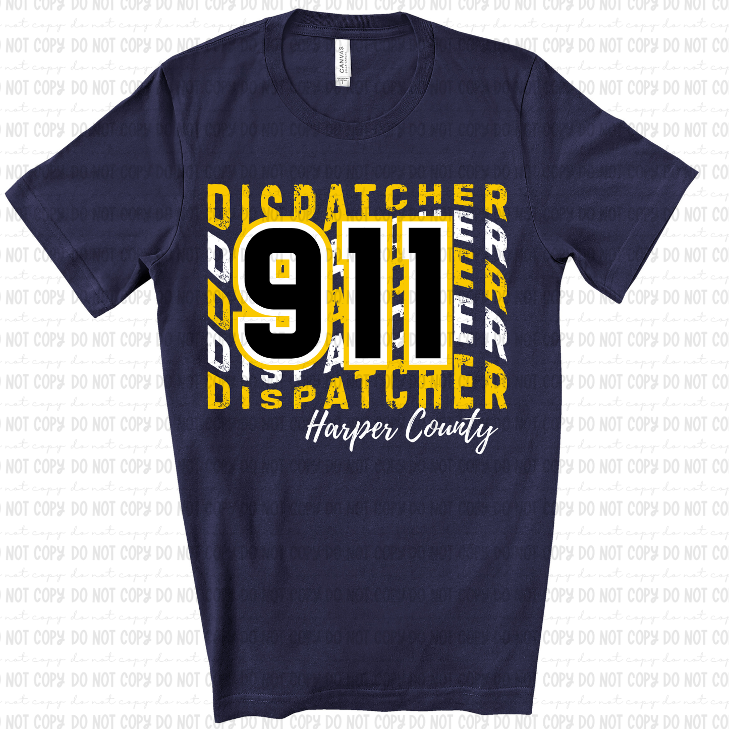 Dispatcher Wave White Text