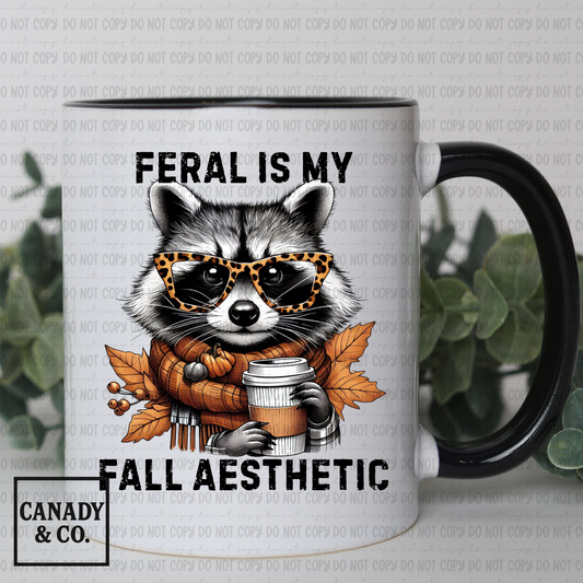 Feral Racoon Mug - 11oz Mug