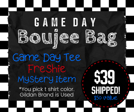 Game Day Boujee Bag - Ships 9/1/25