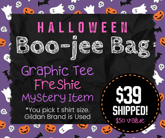 Halloween Boujee Bag - Ships 10/1/25