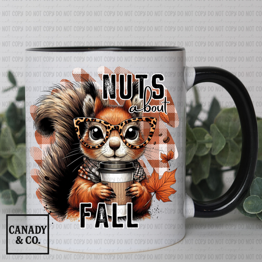 Nuts About Fall -  11oz Mug