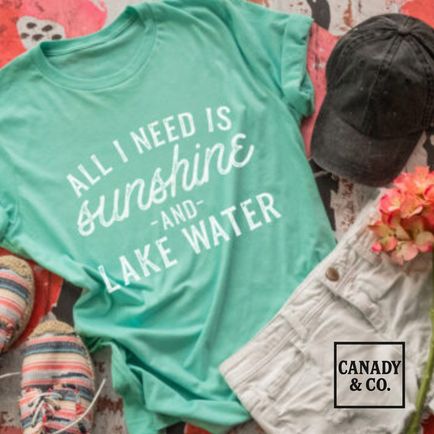 Sunshine And Lake Water
