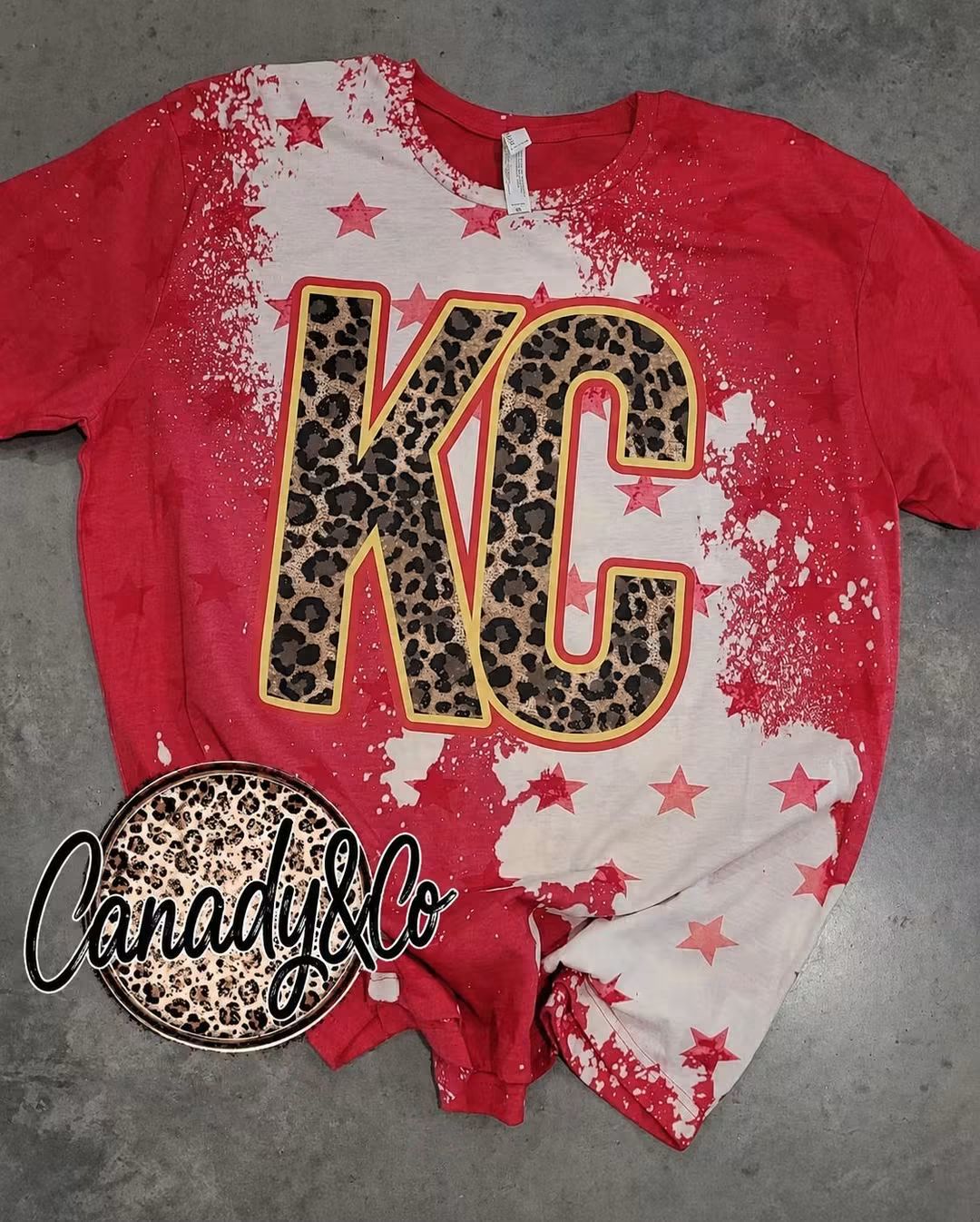 KC Acid Wash Star Tee