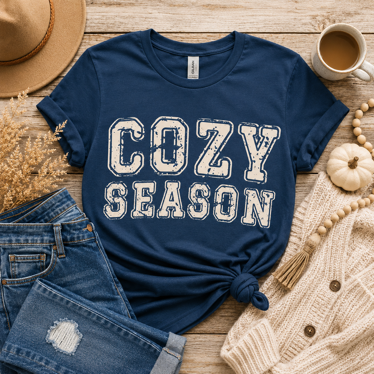 Cozy Season Deep Teal Bella